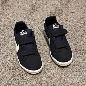 Nike Boys Navy Court Royale Athletic Shoes